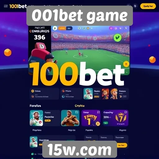 Interface amigável do 001bet game para usuários