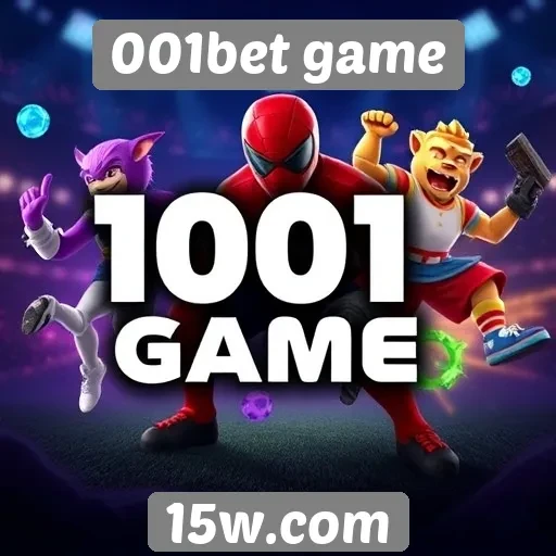 A variedade de jogos disponíveis no 001bet game